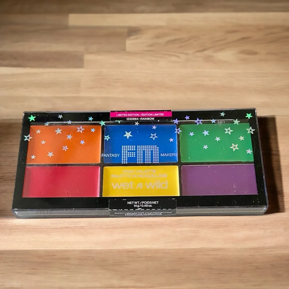 💎 Wet N Wild FANTASY MAKERS PAINT PALETTE – RAINBOW NEW